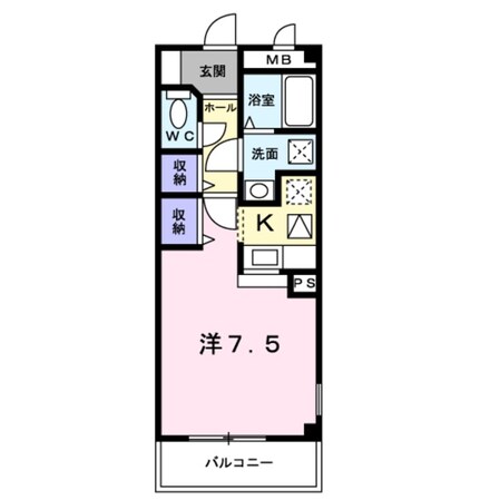 コンフォートの物件間取画像